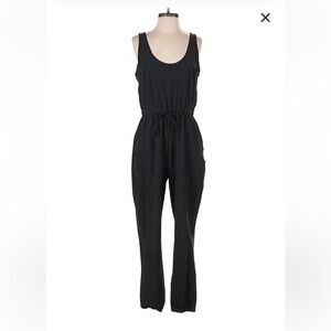 Abercrombie Lounge Collection jumpsuit - soft black cinch